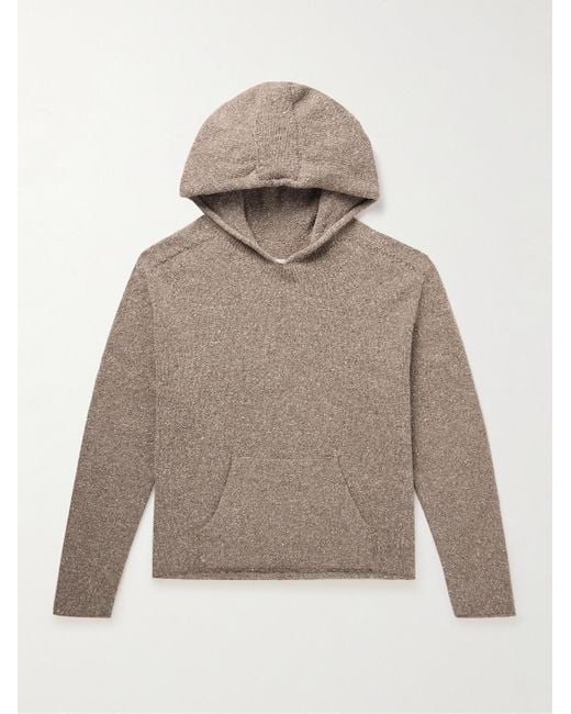 The Row Gray Yuto Cotton Hoodie for men