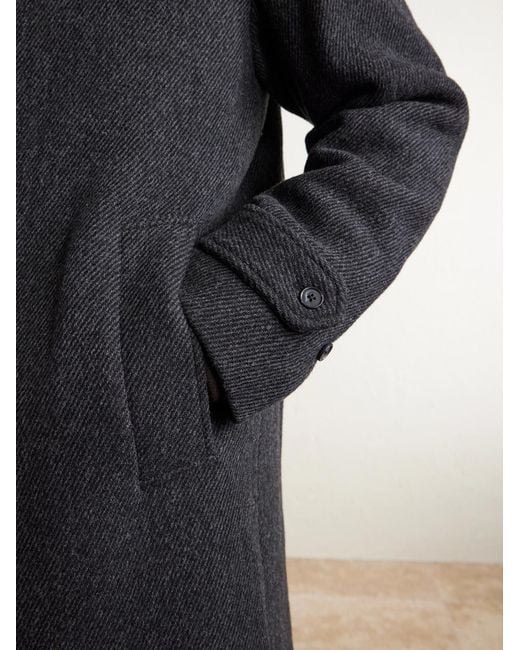 NN07 Blue Gibson 8449 Wool-blend Coat for men