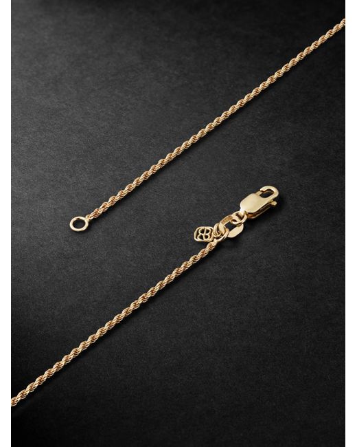 Sydney Evan Black Gold Chain Necklace for men