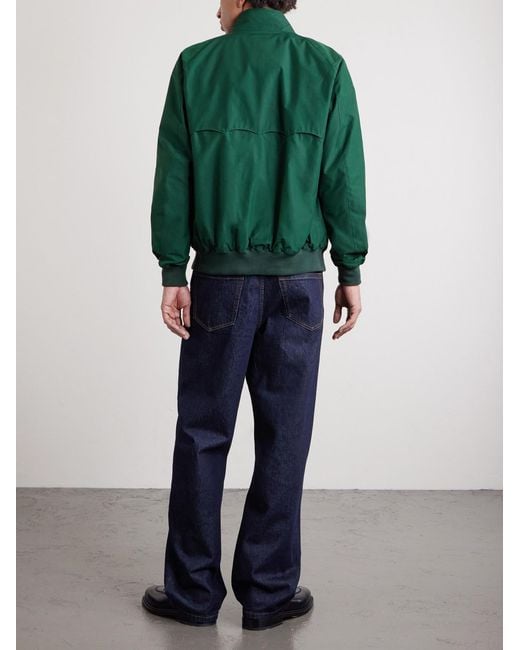 Baracuta Green G9 Shell Harrington Jacket for men