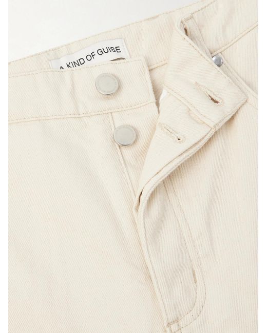 A Kind Of Guise Natural Terek Organic Tapered Jeans for men
