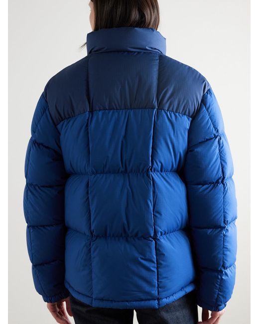 Polo Ralph Lauren Blue Gorham Quilted Recycled-Ripstop Down Jacket for men