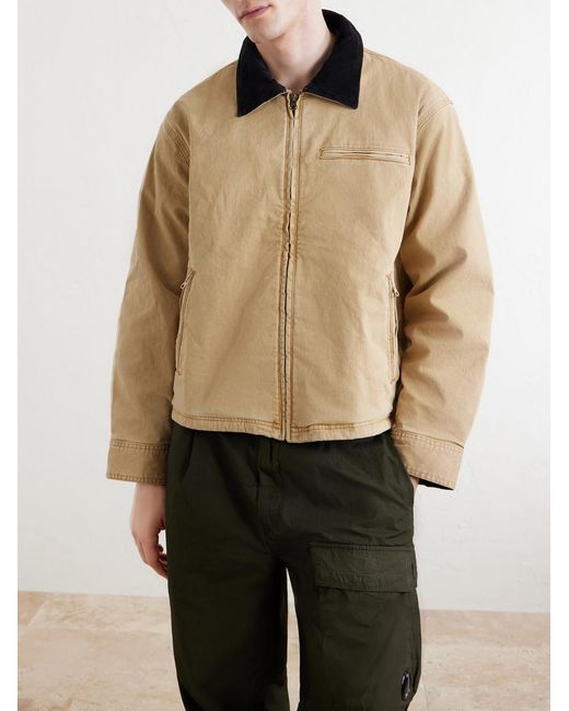 Corridor NYC Natural Utility Cotton-Blend Twill Jacket for men