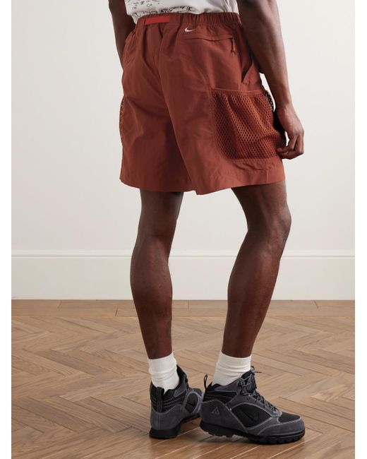 Shorts A Gamba Dritta di Nike in Red da Uomo
