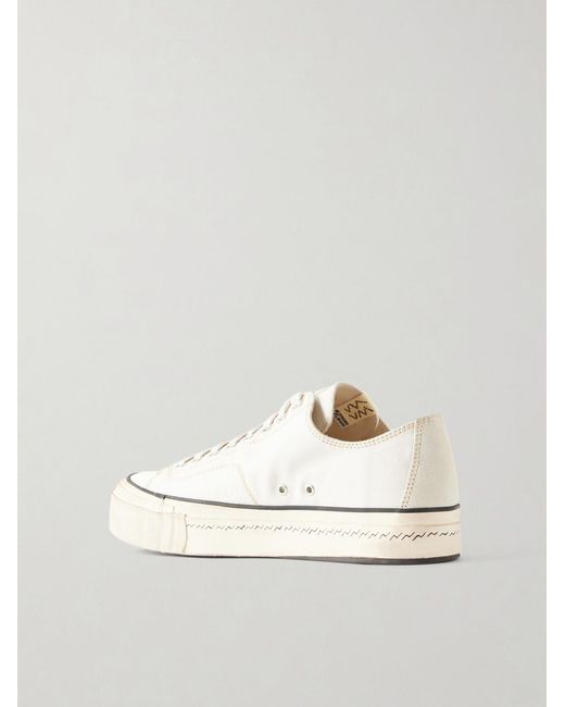 Visvim Natural Skagway Canvas Sneakers for men
