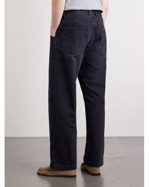 mfpen Blue Straight Cut Jeans for men
