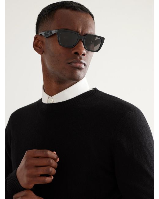 Dior Gray Dior B27 S2i D-frame Acetate Sunglasses for men
