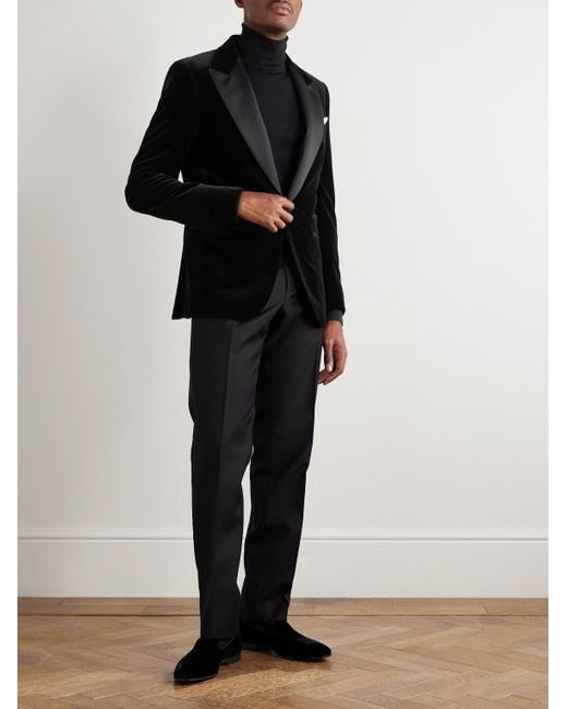 Giacca Da Smoking di Zegna in Black da Uomo