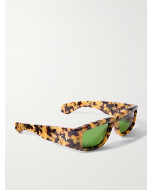 Jacques Marie Mage Multicolor Romi Rectangular-Frame Acetate Sunglasses for men