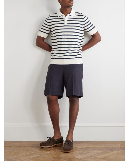 Polo di Brunello Cucinelli in Gray da Uomo
