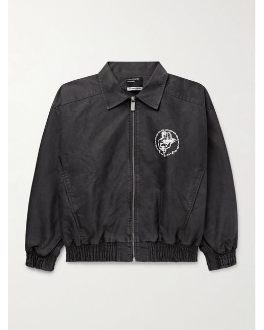 Enfants Riches Deprimes Black Enfant En Chaine Printed Cotton Track Jacket for men