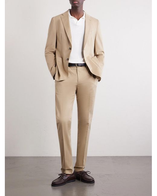 Slowear Natural Cotton-blend Suit Jacket for men