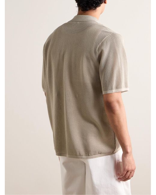 Rag & Bone Payton Hemd aus Baumwoll-Piqué in Natural für Herren