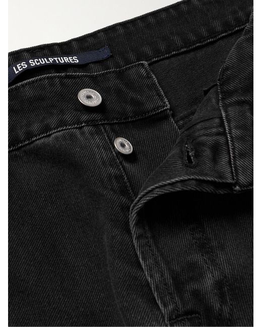 Jeans a gamba dritta di Jacquemus in Black da Uomo