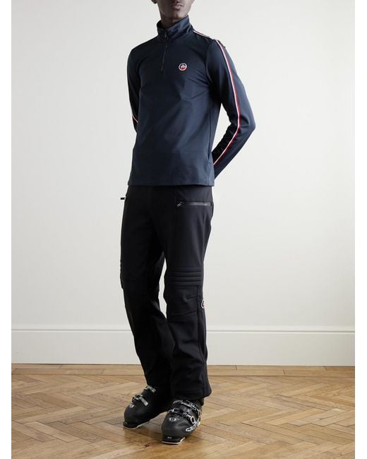 Fusalp Blue Mario Iii Logo-Appliquéd Stretch-Jersey Base Layer for men