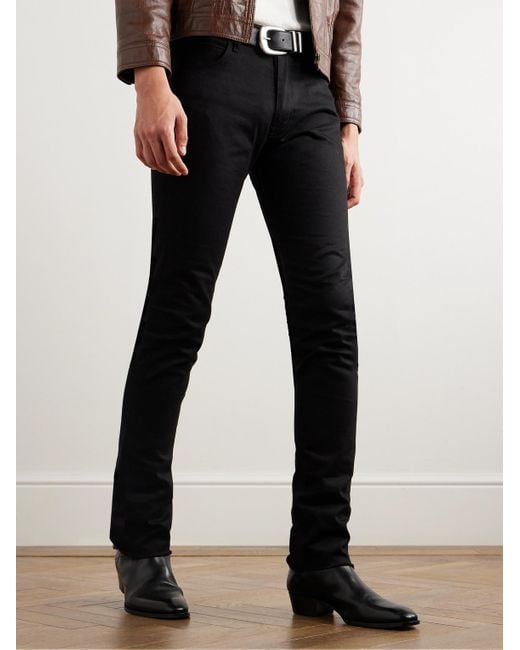 Céline Drugstore Ankle Boots aus Leder mit Schnalle in Black für Herren