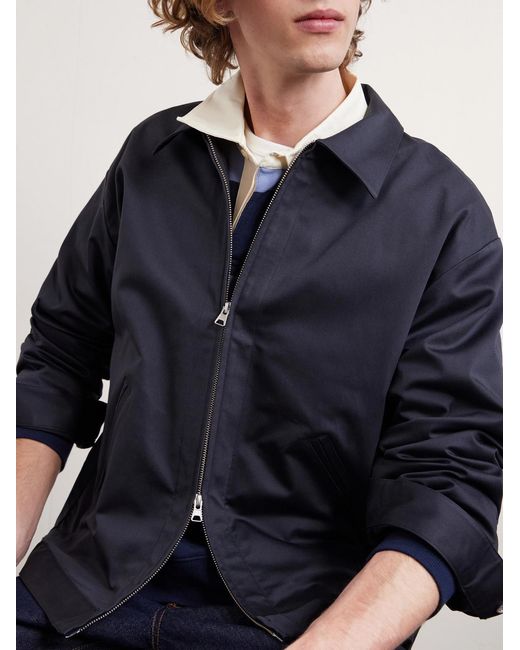 NN07 Blue Petrus 1420 Organic Cotton-blend Jacket for men