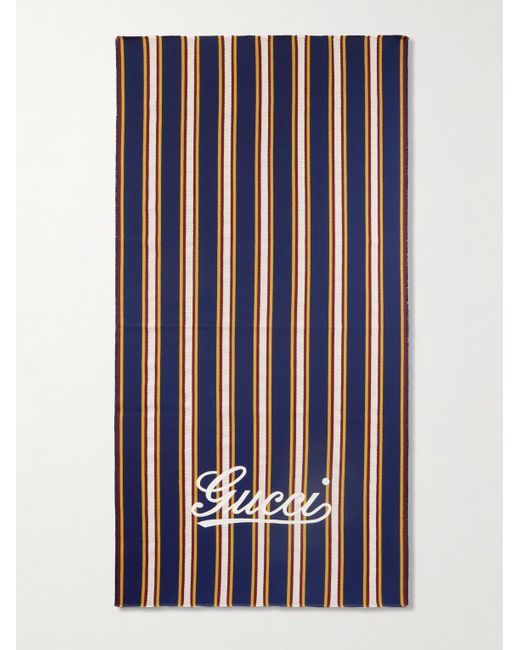 Sciarpa di Gucci in Blue da Uomo