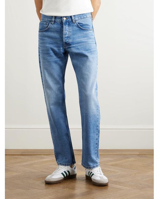 NN07 Blue Sonny 1882 Straight-Leg Organic Jeans for men