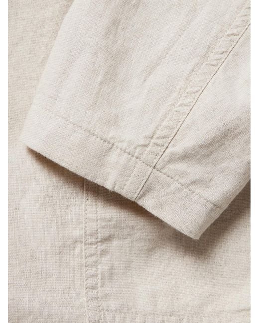 RRL Natural Saunders Unstructured Cotton And Linen-blend Suit Jacket for men