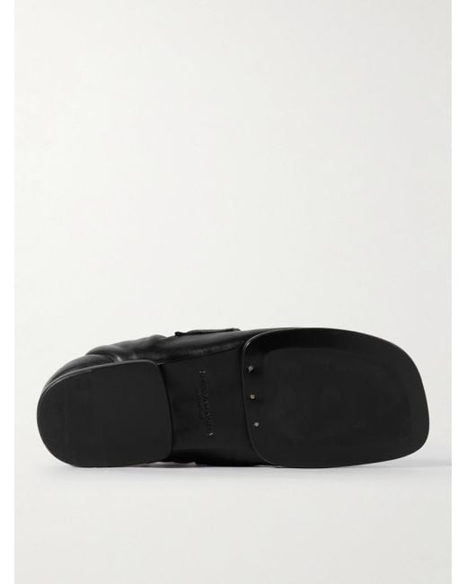 Dries Van Noten Loafers aus Leder in Black für Herren