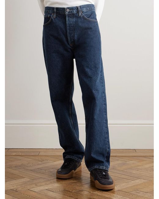 Agolde Blue 90's Straight-Leg Jeans for men