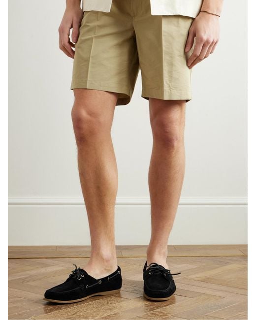 Tom Ford Black Robin Suede Boat Shoes for men