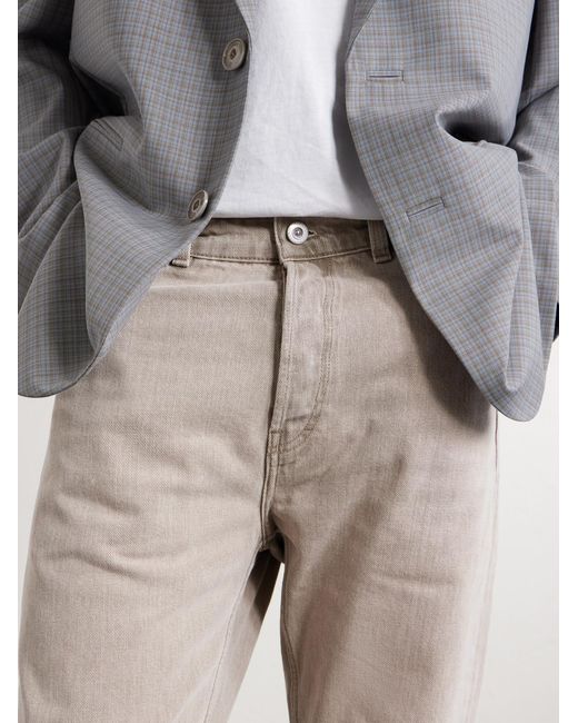 Our Legacy Natural First Cut Straight-leg Jeans for men