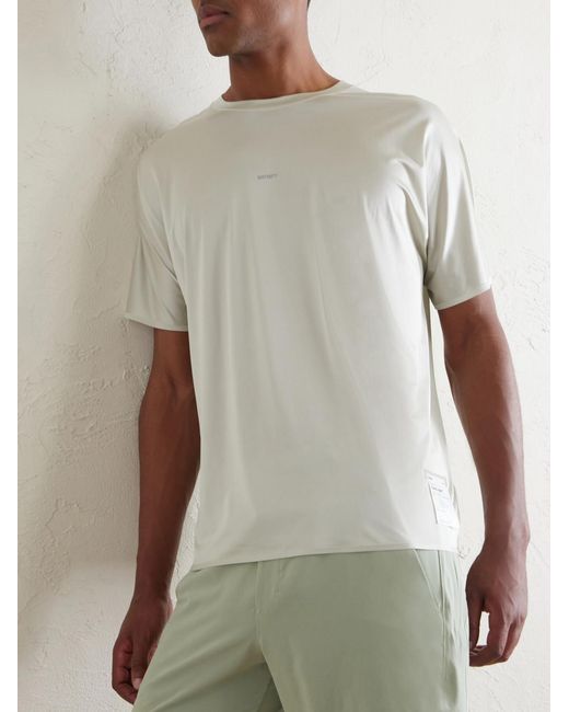 Satisfy White Heatcrush T‑Shirt for men