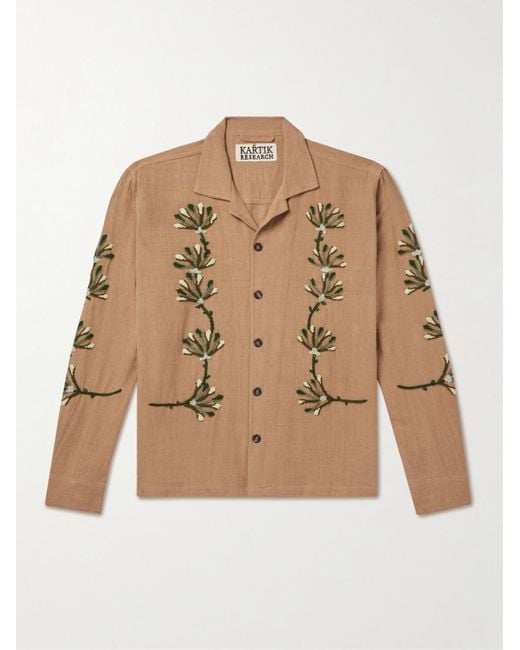 Camicia di Kartik Research in Natural da Uomo