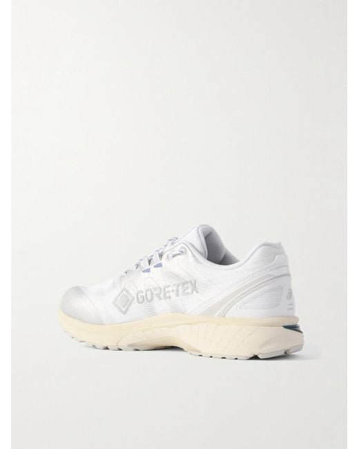 Asics White Above The Clouds Gel-Terrain Gtx Mesh-Trimmed Gore-Tex Ripstop Sneakers for men