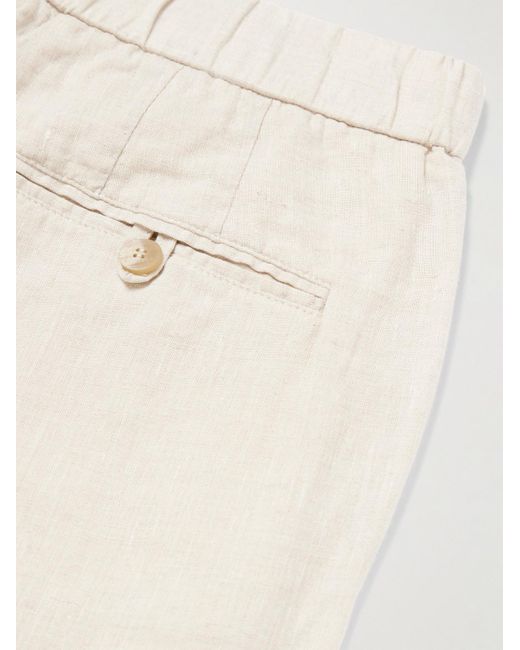 Shorts A Gamba Dritta di Frescobol Carioca in Natural da Uomo