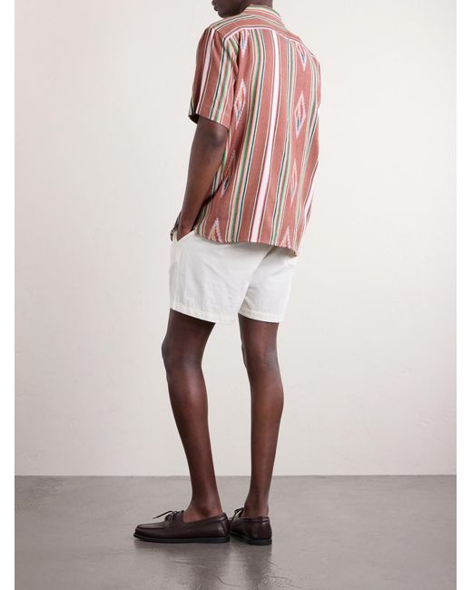 Lamar Cotton Shirt di Kardo in Red da Uomo