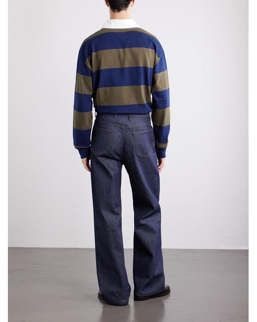 A.P.C. Blue Aaron Straight-Leg Jeans for men
