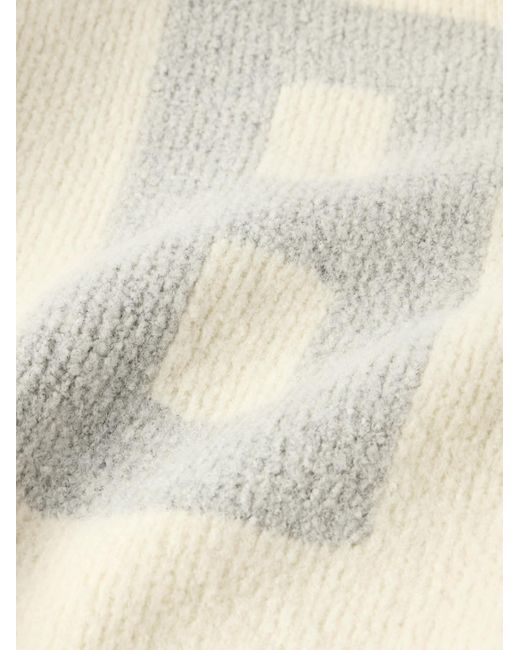 Fear Of God Natural Intarsia-knit Virgin Wool-blend Bouclé Hoodie for men