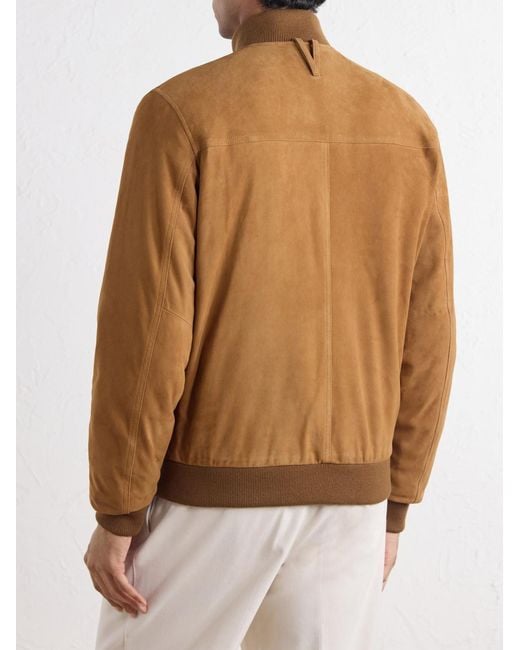 Valstar Brown Ino Suede Jacket for men