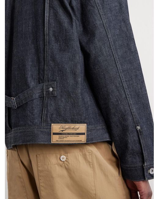 Neighborhood Blue Denim Jacket for men