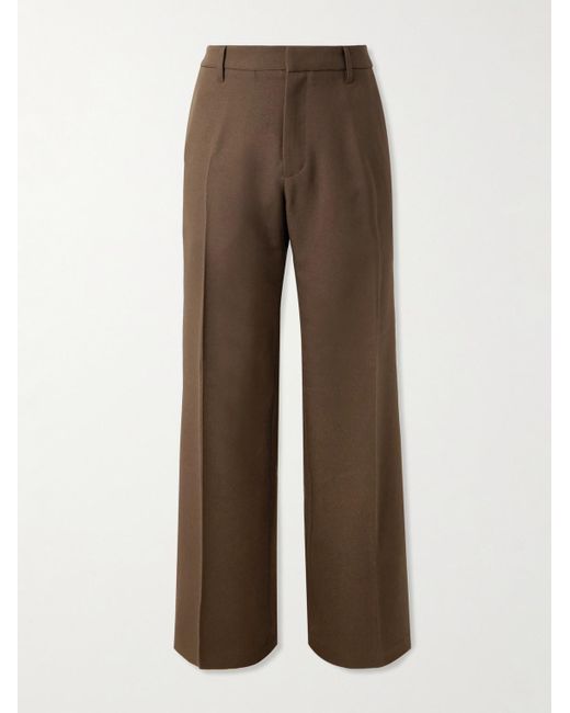 Stockholm Surfboard Club Brown Sune Wide-leg Twill Trousers for men