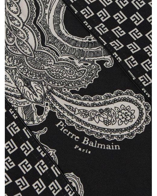 Balmain Black Paris Shorts for men