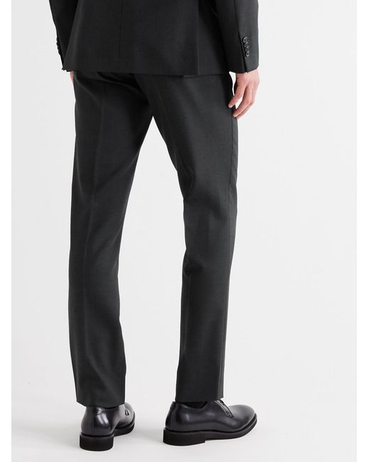 Paul Smith Gray Soho Slim-Fit Wool Suit Trousers for men