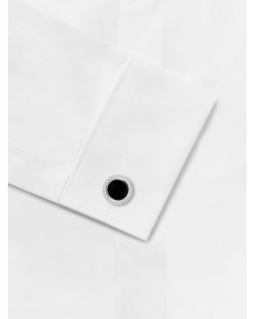 Stainless Steel Onyx Cufflinks di Montblanc in Metallic da Uomo