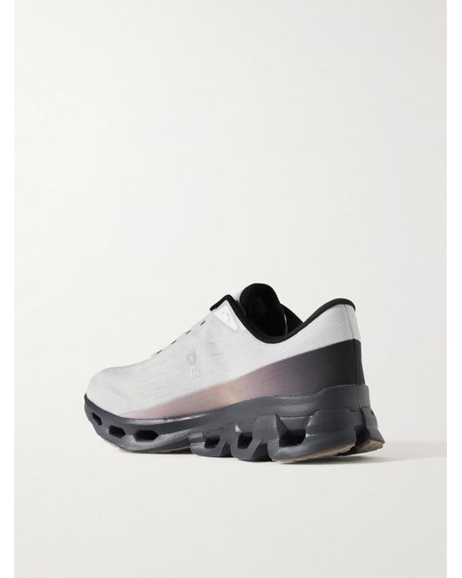 On Shoes White Cloudspark Mesh Sneakers for men