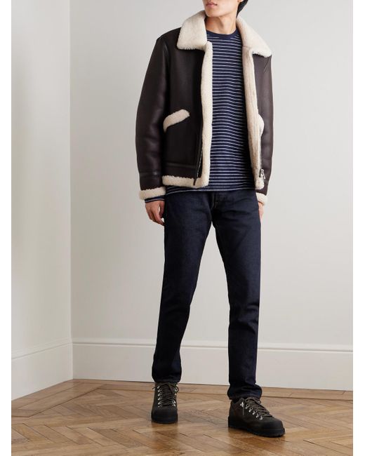 RRL Blue Slim-Fit Selvedge Jeans for men