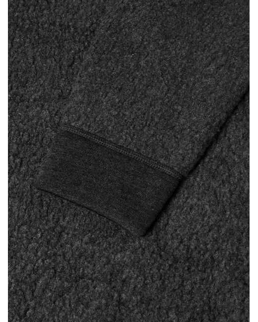 houdini Black Alto Woolly Treemerino Sweater for men
