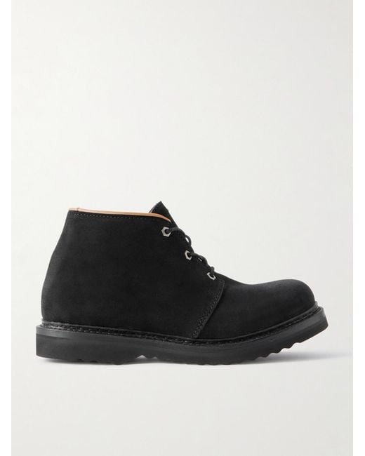 Our Legacy Black Suede Chukka Boots for men