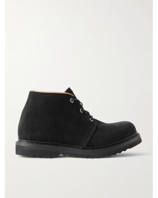 Our Legacy Black Suede Chukka Boots for men