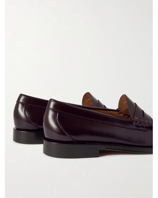 G.H.BASS Weejuns Heritage Larson Pennyloafers aus Leder in Black für Herren