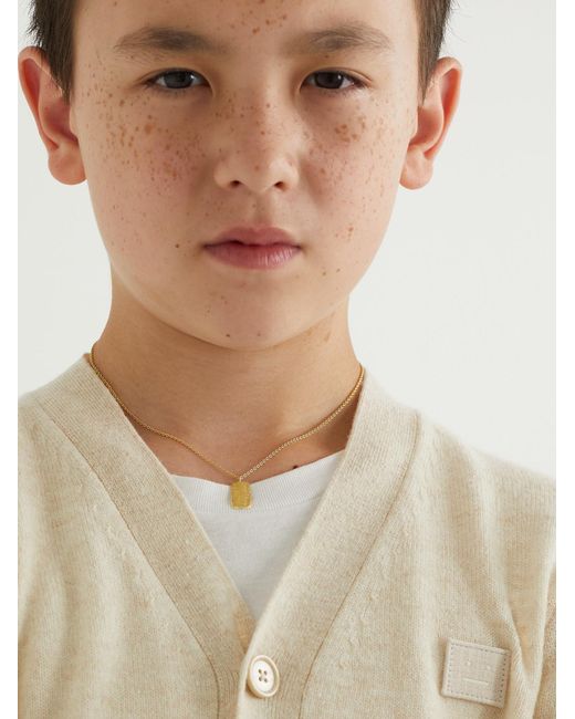 Elhanati Black Kids Palma Necklace for men