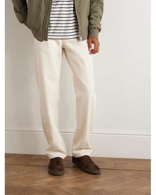 Common Projects Brown Original Achilles Nubuck Sneakers for men