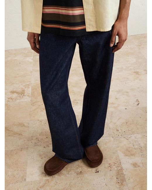 VINNY'S Brown Donnie Suede Loafers for men
